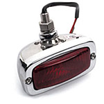 Stainless Fog Lamp Rectangular