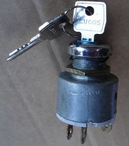 Lucas Type Keyed Ignition Switch