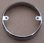 Chrome Surround for Circular Panel Mount Lamps
