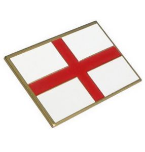 St George Cross Enamel Badge Self Adhesive