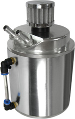 Large Alloy Oil Catch Tank With Breather
