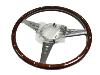 RatSport Classic Wood Steering Wheel Flat