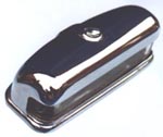 Chrome Cover For Lucas L467 Rear Plate Lamp