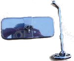 Dash Top Or Hang Down Rear View Mirror Adjustable