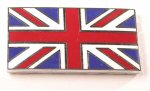 Union Jack Enamel Badge Self Adhesive