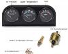 Triple Gauge Kit 2" Oil Pressure, Voltmeter, Water Temperature