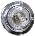 Chrome Circular Lamp