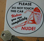 Nude Sticker