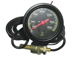 Water Or Oil 2" Capillary Temperature Gauge