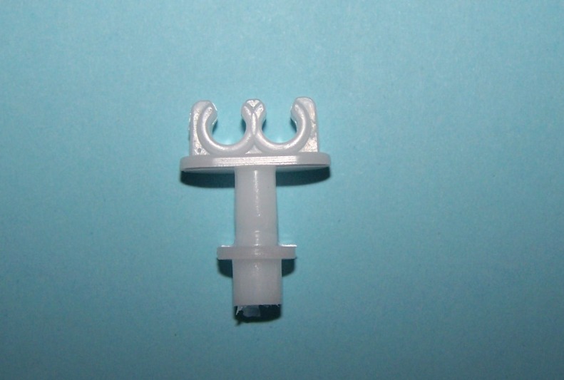 Plastic Pipe Clip for Solid Pipe 3/16" Twin