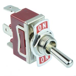 Toggle Switch with Legend Plate (On/On)
