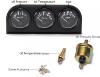 Triple Gauge Kit 2" Oil Pressure, Oil Temperature, Voltmeter
