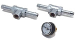 Gauges, Regulators, Valves