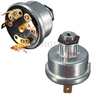 Tractor/Plant/General Purpose Heavy Duty Keyed Ignition Switch