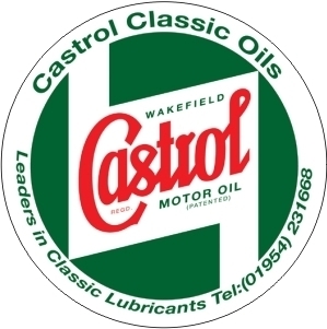 Castrol Classic Bodywork Sticker